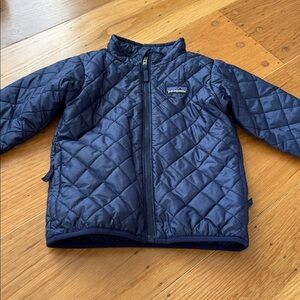 Patagonia Navy Quilted Jacket